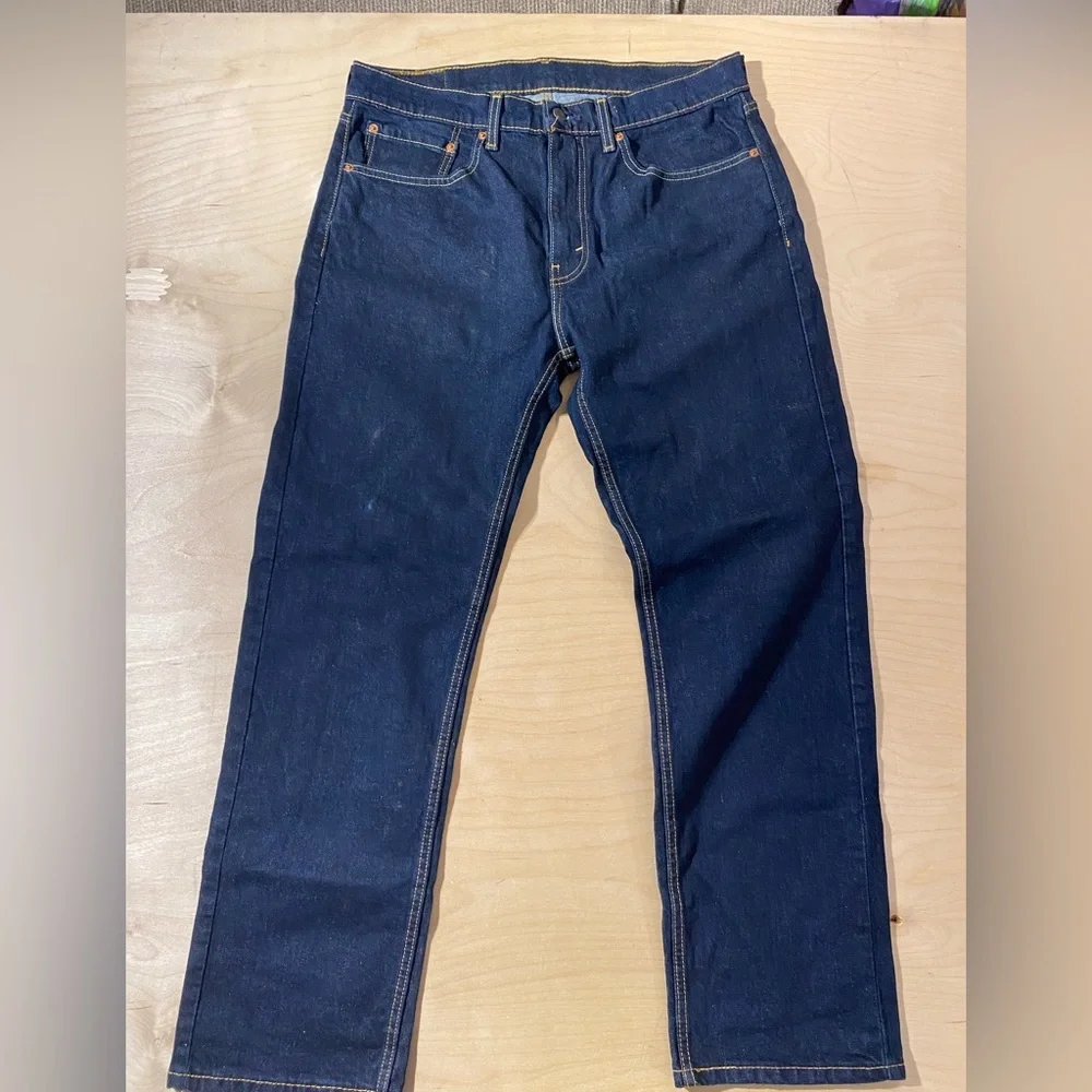 505 Levi Strauss Classic Blue Men's Jeans 34x30 (QK)